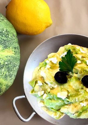 Une photo de Tagliatelles de courgettes 🥒🥒🍋