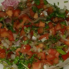 A picture of Kachumbari.