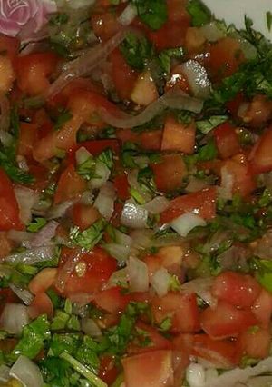 A picture of Kachumbari.