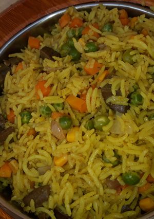A picture of Fried rice.