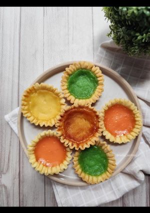 Foto resep Kue lontar pelangi