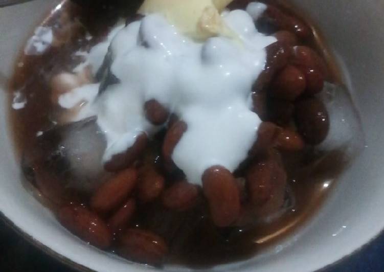 13. Es kacang merah #ketopad #pekaninspirasi