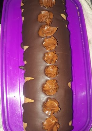 Una foto de Pionono dulce