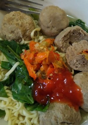 Foto resep Baso Ikan Tengiri Mercon