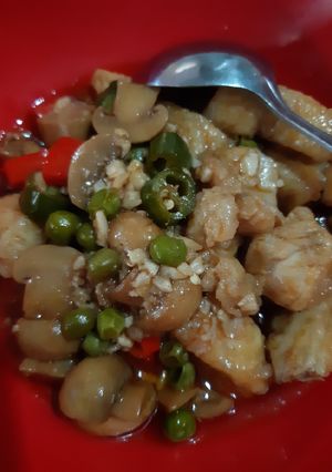 Foto resep Cah Kakap Kacang Polong