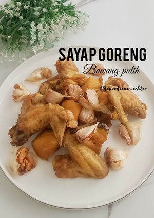 Foto resep Sayap goreng bawang putih