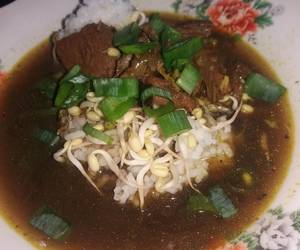Cara Menyajikan Rawon ala rumahan Enak Sederhana