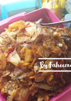 Foto resep Kering tempe, kentang,teri
