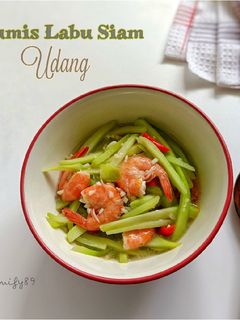 Foto resep Tumis Labu Siam Udang