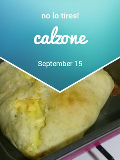 Una foto de Calzone rústico de pollo🐥