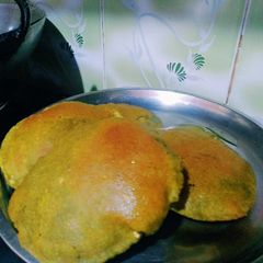 A picture of Fenugreek puri.