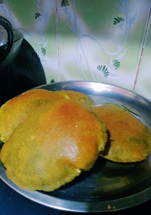 A picture of Fenugreek puri.