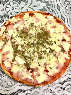 Una foto de Pizza casera