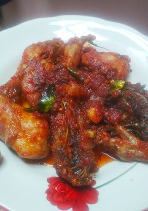 Foto resep Ayam balado pedas manis