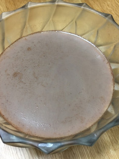 Una foto de Gelatina de chocolate