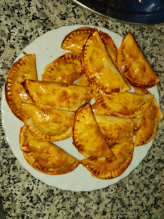 Una foto de Empanadillas de pisto atún y huevo