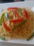 Boiled spaghetti