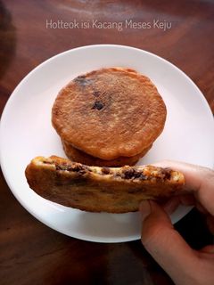 Foto resep Hotteok isi Kacang Meses Keju