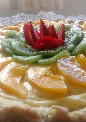 Una foto de Tarta de frutas