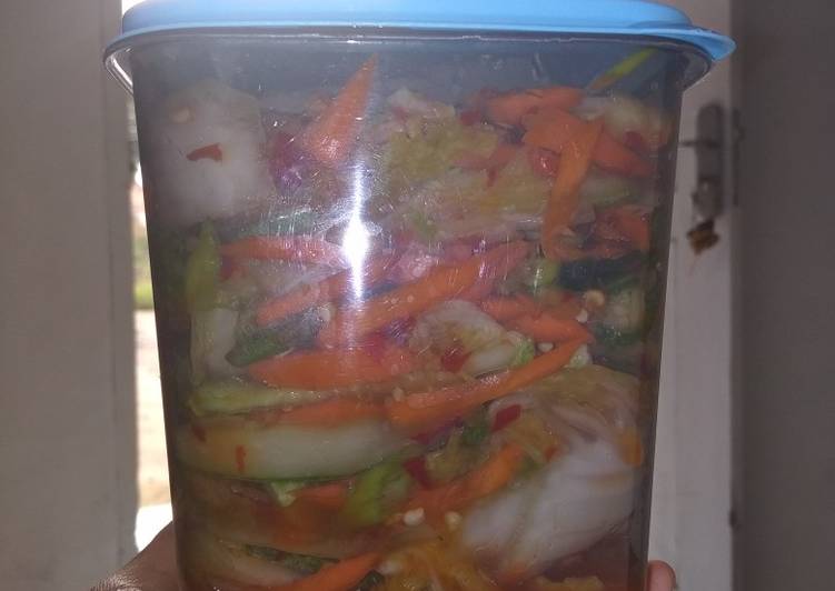 Langkah Mudah untuk Membuat Kimchi lidah Sunda #kimchisehat yang Enak