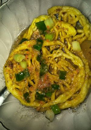 Foto resep Anclom kerupuk mie khas Bandung