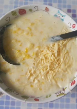 Foto resep Bubur jagung manis