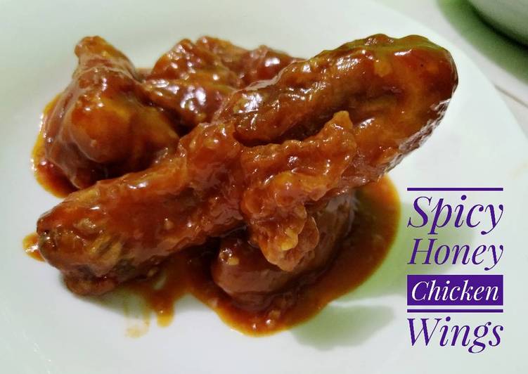 Spicy Honey Chicken Wings