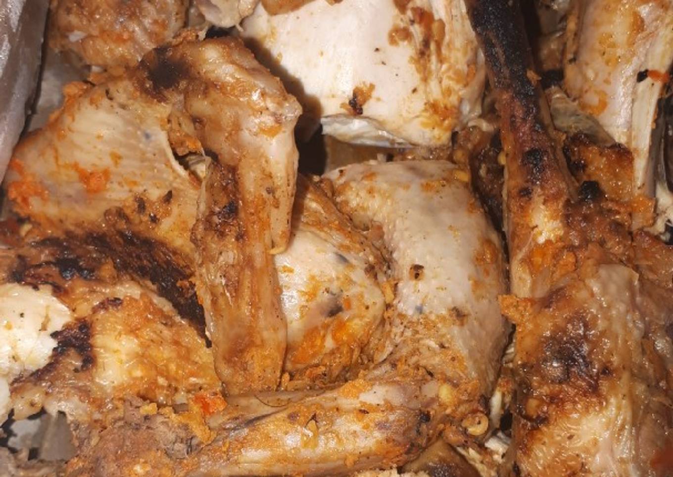 Ayam panggang khas kediri jawa timur