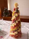 Árbol de entrantes para Navidad