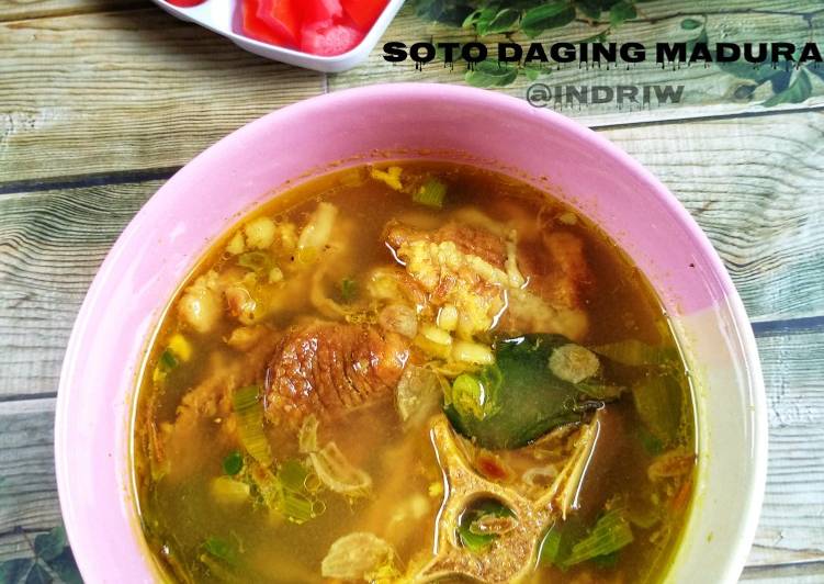 Cara Bikin Soto Daging Madura Anti Gagal