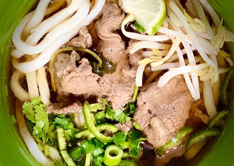 Vietnamese Beef Noodle Soup (Quick Pho)