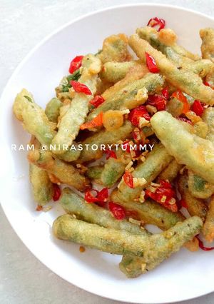 Foto resep Buncis cabe garam #pr_recookmantenelise