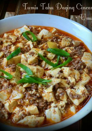 Foto resep Tumis Tahu Daging Cincang