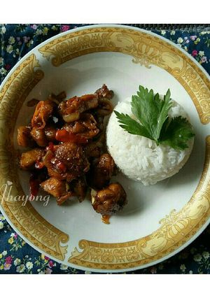 Foto resep Ayam kecap rica-rica 🌸
