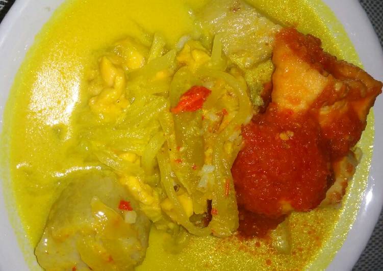 Resep Lontong sayur labu siam, Menggugah Selera