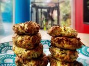 A picture of squash fritters
