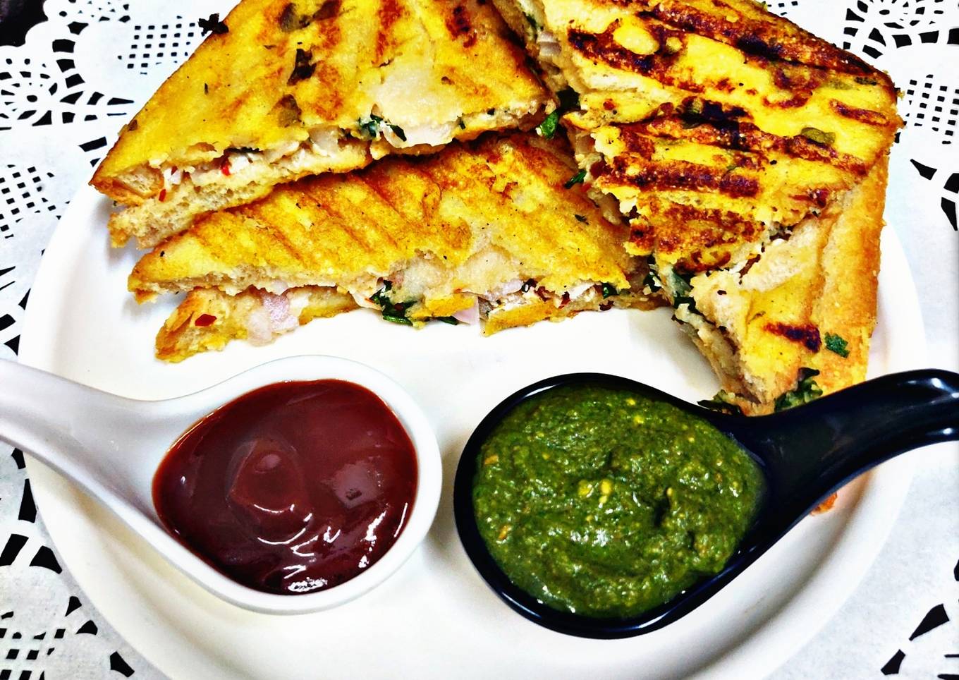 Curd Creamy Sandwich