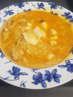Una foto de Sopa de pescado