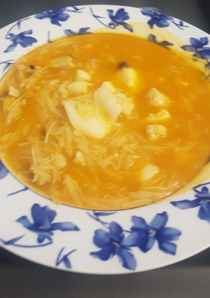 Una foto de Sopa de pescado