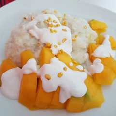 Mango Sticky Rice (Ketan Mangga) রেসিপির প্রধান ছবি