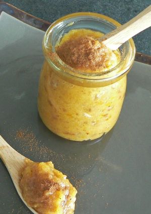 Une photo de Caramel de dattes et abricots secs