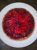 Torta di mele e melagrana