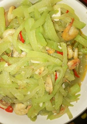 Foto resep Tumis Labu Udang