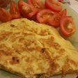 Tortilla de ajetes tiernos de la brigada espartana