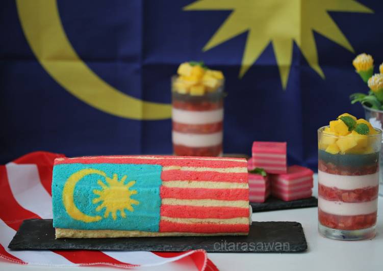 Steps to Make Any-night-of-the-week Swiss Roll Malaysia #ChefZam