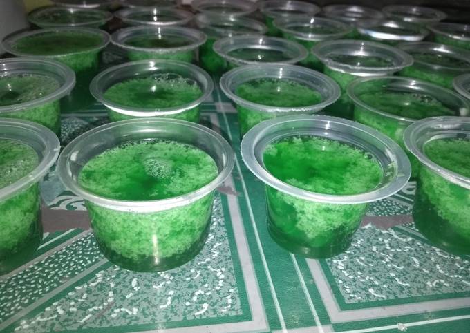 Bagaimana Membuat Puding Lumut Praktis Modal 11rban, Bikin Ngiler