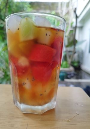 Foto resep Es Teh Tropikal