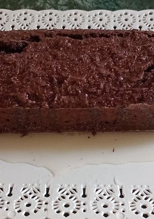 Una foto de Budín borrachito de chocolate
