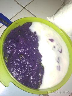 Foto resep Bubur ubi ungu