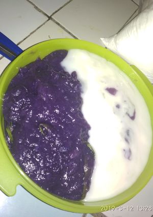 Foto resep Bubur ubi ungu